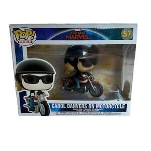 Funko POP! Captain Marvel Carol Danvers on Motorcycle #57